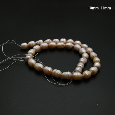 Tiras de perlas de río...