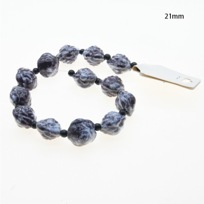 CERAMICA FORMA DE FLOR 21MM