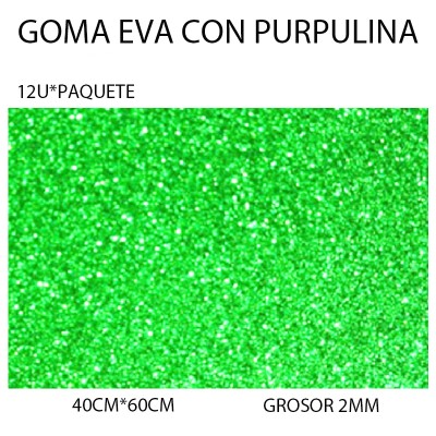 GOMA EVA CON PURPULINA...
