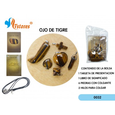 COLGANTE DE OJO DE TIGRE